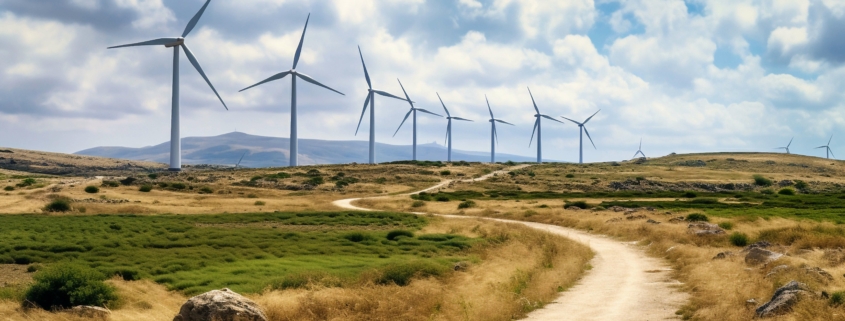 Windkraftanlagen auf niedersächsischem Land zur Umsetzung des Windenergiebeschleunigungsgesetzes.