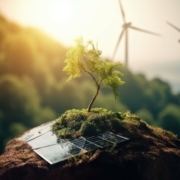 Symbolbild für erneuerbare Energieprojekte und Förderkredite in Brandenburg